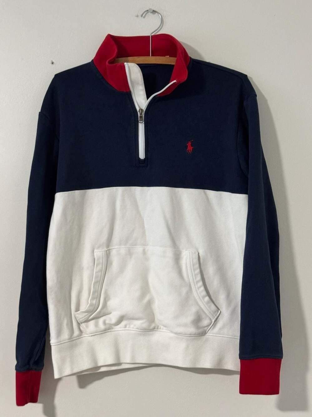 Polo Ralph Lauren Colorblock Quarter-Zip Sweatshirt